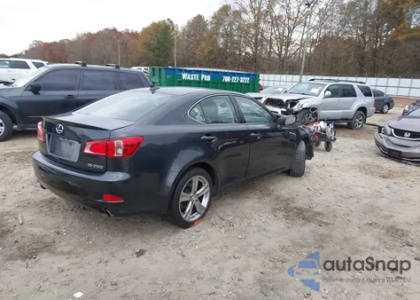 2011 Lexus Is 250 z USA, uszkodzony, nr VIN JTHBF5C2XB5139378